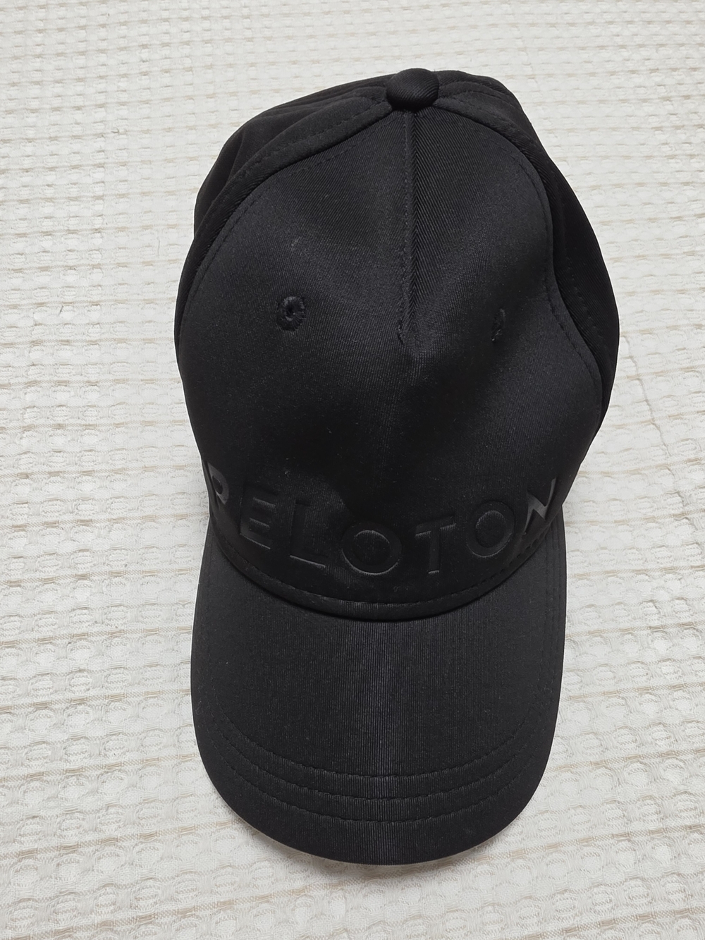 Peloton Men's Black Logo Baseball Cap
